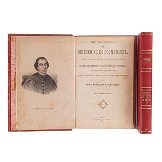 Clavijero, Francisco Javier. Historia Antigua de México y de su Conquista. México, 1844. Pzs: 2
