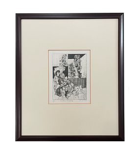 1965 Lithograph Signed in Pencil
