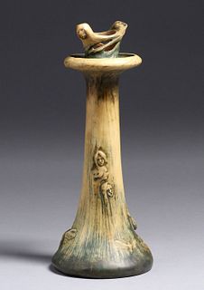 Amphora #3741 Eduard Stellmacher Magic of Firelight Candle Holder c1900