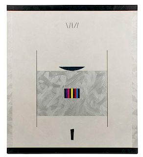Cerj Lalonde Minimalist Painting, Signed