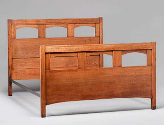 Northern Furniture Co Full-Size Double Bed c1910