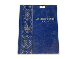 Lincoln Head Cent Album with Contents
