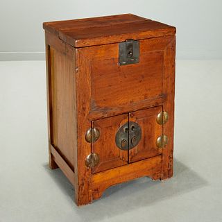 Chinese hardwood storage chest