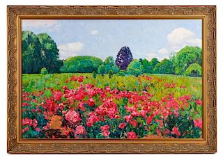 "Biltmore Estate Gardens", Dmitriy Proshkin Oil
