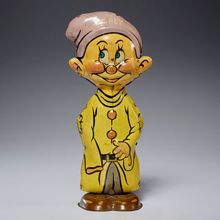 Marx Toys tin litho Dopey wind-up character