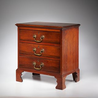 Handsome George III style miniature chest