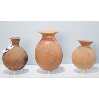 Bura-Asinda Culture, (3) terracotta pots