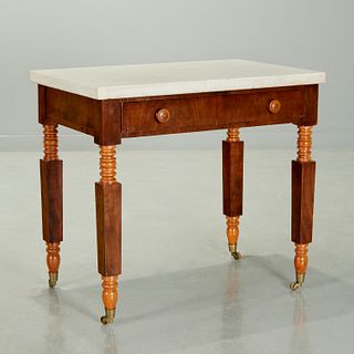 Unusual American Late Federal mixing table