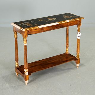 William IV style Chinoiserie console table