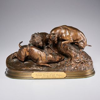 Pierre Jules Mene (after), bronze sculpture