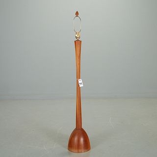 Peter Bloch, wood studio floor lamp