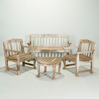 Set Kingsley-Bate teak outdoor furniture