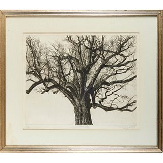 Kappy Wells, signed etching, 1975