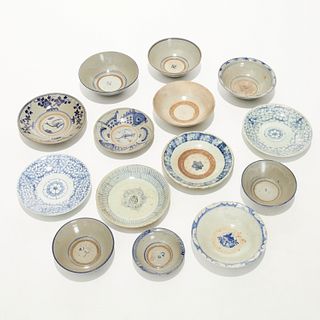 Group Chinese stoneware, incl. Swatow