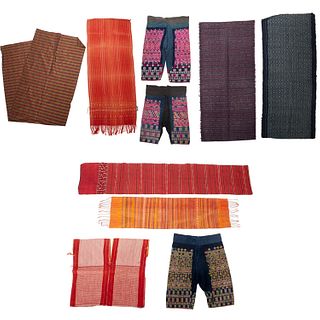Group (10) Southeast Asian Textiles, Thailand