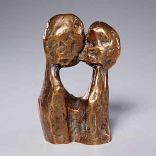 G. Ulrich, bronze sculpture, 1989