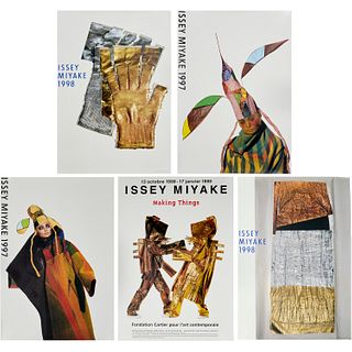 Irving Penn, (5) Issey Miyake fashion posters