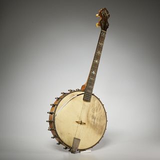Lyon & Healy Washburn 4-string banjo, c. 1920