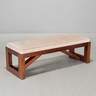 Contemporary Designer upholstered bench