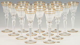 14 St. Louis Excellence Crystal Burgundy Wine Glasses