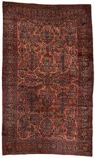 Large Room Sized Persian Sarouk Carpet