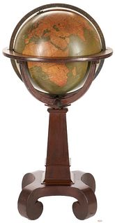 C. S. Hammond & Co. 18 Inch Terrestrial Globe on Stand