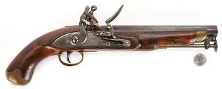 English New Land Pattern Light Dragoon Flintlock Pistol, .67 cal.
