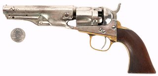 Civil War Colt Model 1862 Pocket Police Revolver, .36 cal.
