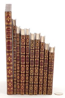 10 Asst. Charles Dickens Books, incl. 1st Editions, Cruikshank