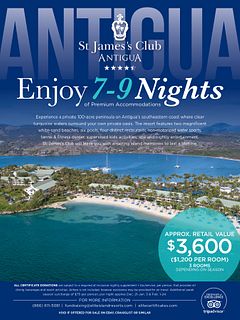 7-9 Nights at St. James's Club in Antigua