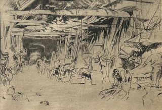 After Whistler, Wheelwright Print