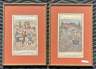Two Indo-Persian Paintings