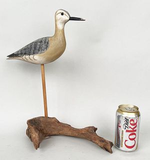 Harry Shourds Carved & Painted Shore Bird
