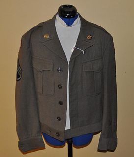 WWII Staff Sergeant Army Communications Coat