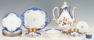 Martha Ready Morgan's Old Paris Porcelain Tea Set, 14 pcs.