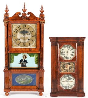 2 19th Cent. Mantle Clocks, C. & L.C. Ives, Seth Thomas
