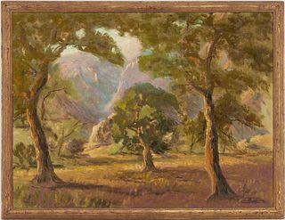 Harry C. Smith O/C Western Landscape Painting