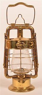 Dietz Brass Fireman's Lantern.