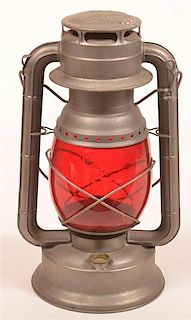 Dietz No. 2 D-Lite Red Globe Lantern.