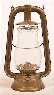 Dietz "U.S. Brass Tubular" Lantern.