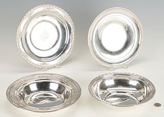 4 Sterling Silver Serving items, incl. International