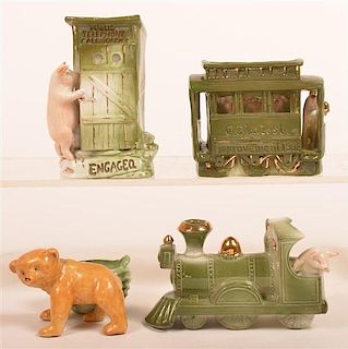 Four Various China Figurines.
