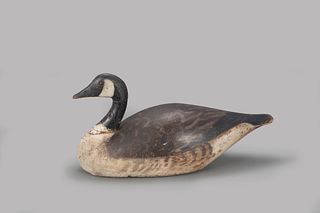 Early Canada Goose Decoy, A. Elmer Crowell (1862-1952)
