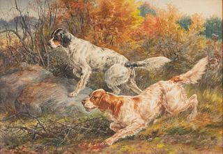 Edmund Henry Osthaus (1858-1928), Two Setters