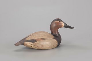 1936 Canvasback Hen Decoy, The Ward Brothers