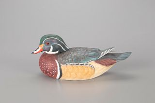 Decorative Wood Duck Drake, Steve Weaver (b. 1950)