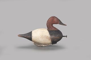 Miniature Dudley-Style Canvasback, Mark S. McNair (b. 1950)