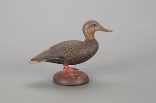 Miniature Black Duck, Frank S. Finney (b. 1947)