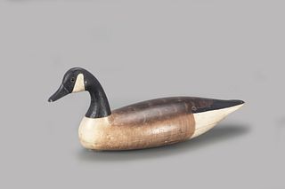 Townsend Rig Canada Goose Decoy, Nathan Rowley Horner (1882-1942)