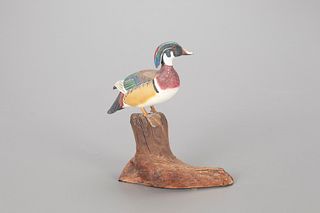 Half-Size Wood Duck, Wendell Gilley (1904-1983)